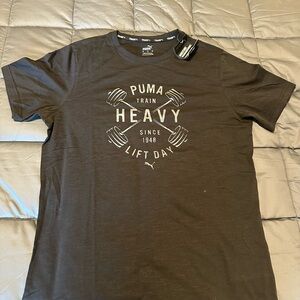 Puma Train Dry Cell Men's Black Graphic T-Shirt